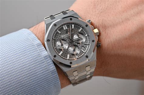 audemars piguet royal oak chronograph platinum|royal oak selfwinding price.